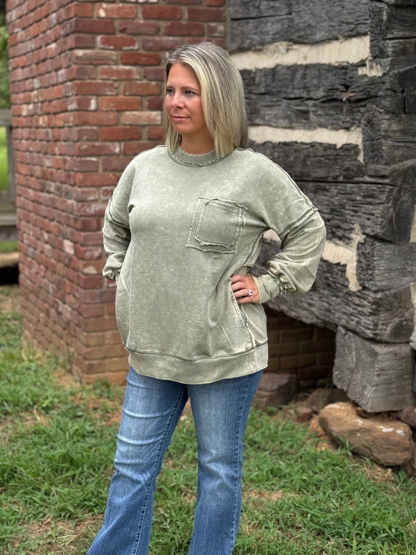 Front Pocket Pullover